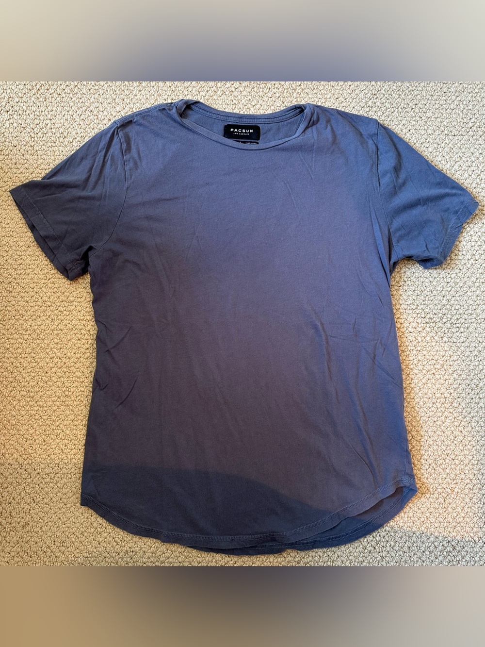 PacSun Dusty Navy Crew Neck Tee